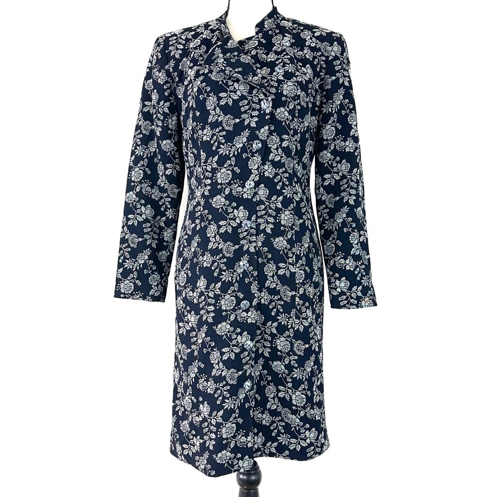 Vintage Kelly Graham Button Front Jacket Dress